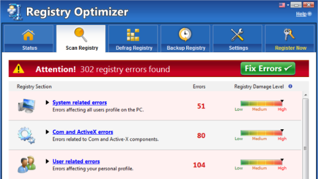 WinZip Registry Optimizer for Windows 11, 10 Screenshot 1