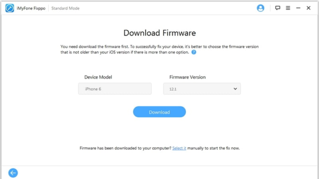 iMyFone Fixppo for Windows 10 Screenshot 2
