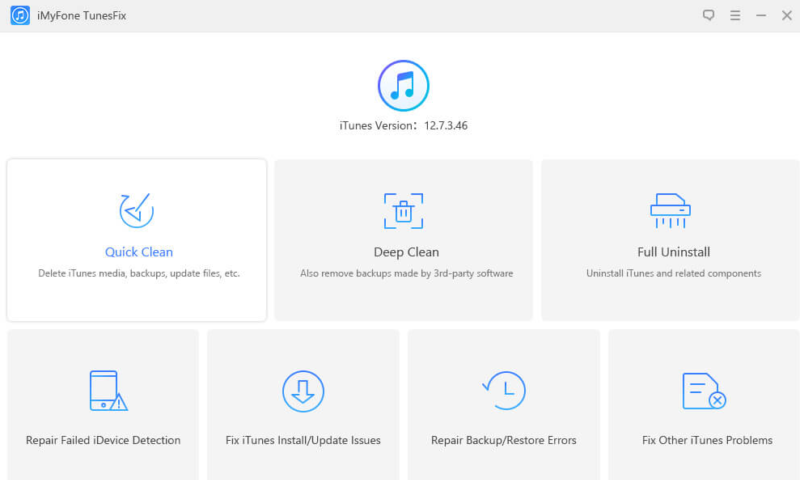 iMyFone TunesFix Screenshot 1