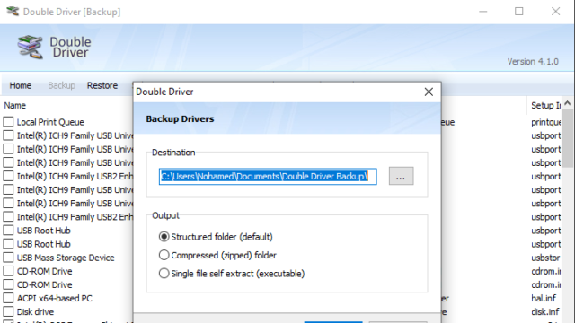 Double Driver for Windows 10 Screenshot 3