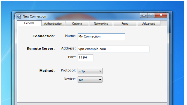 Viscosity VPN for Windows 11, 10 Screenshot 1