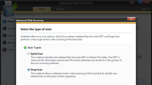 Advanced Disk Recovery for Windows 11, 10 Screenshot 2