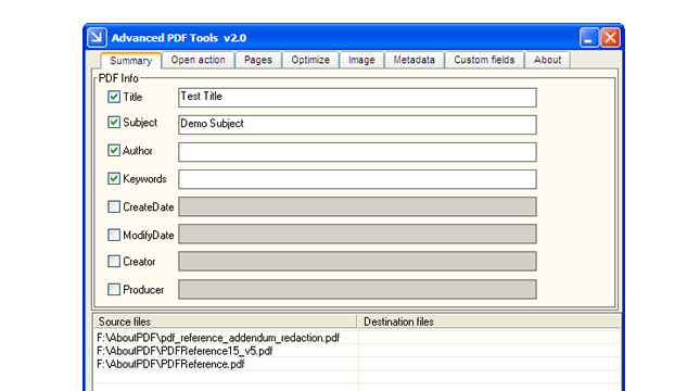 VeryPDF Advanced PDF Tools for Windows 11, 10 Screenshot 1