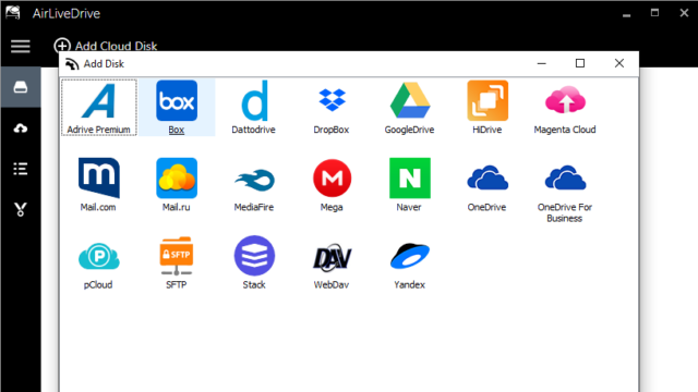 Air Live Drive for Windows 11, 10 Screenshot 1
