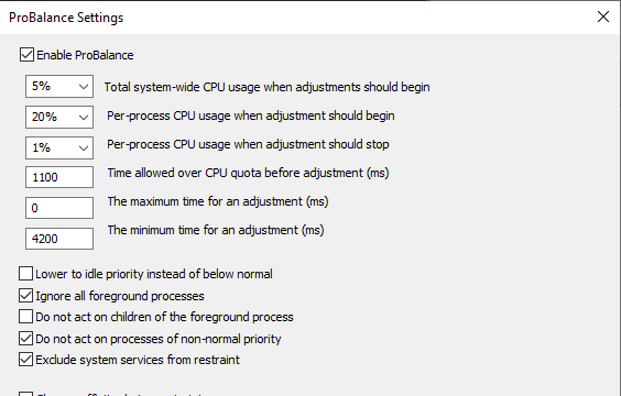 CPUBalance for Windows 11, 10 Screenshot 2