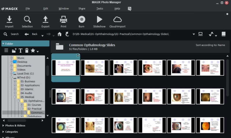 MAGIX Photo Manager Screenshot 1