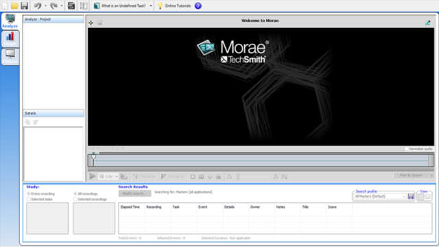 TechSmith Morae for Windows 10 Screenshot 1