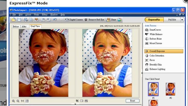 PhotoImpact for Windows 10 Screenshot 1