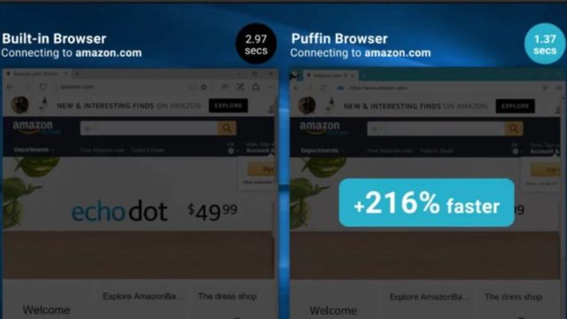 Puffin Browser for Windows 10 Screenshot 1