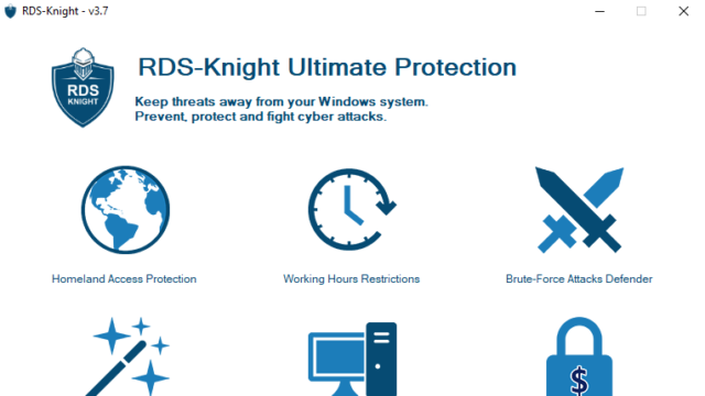 RDS-Knight for Windows 10 Screenshot 1