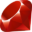 Ruby (RubyInstaller) medium-sized icon