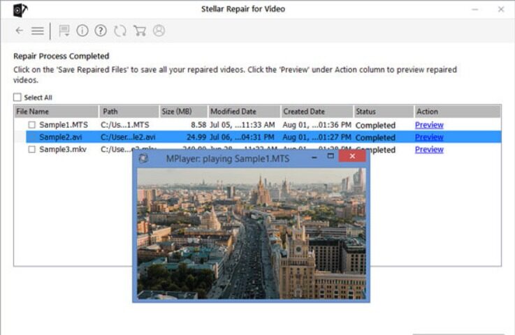 Stellar Repair for Video Screenshot 1