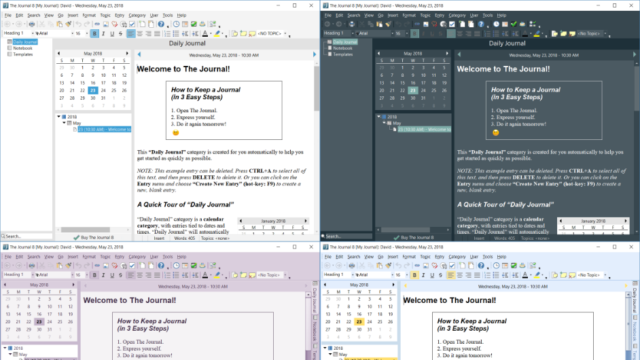 The Journal for Windows 11, 10 Screenshot 3