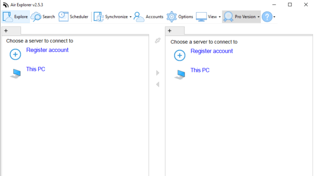 Air Explorer for Windows 11, 10 Screenshot 3