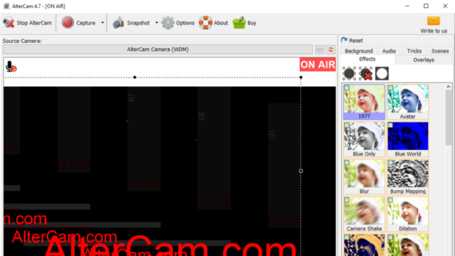 AlterCam for Windows 11, 10 Screenshot 1