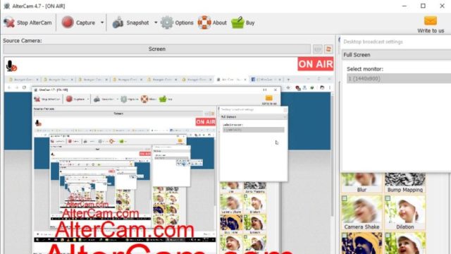 AlterCam for Windows 11, 10 Screenshot 2