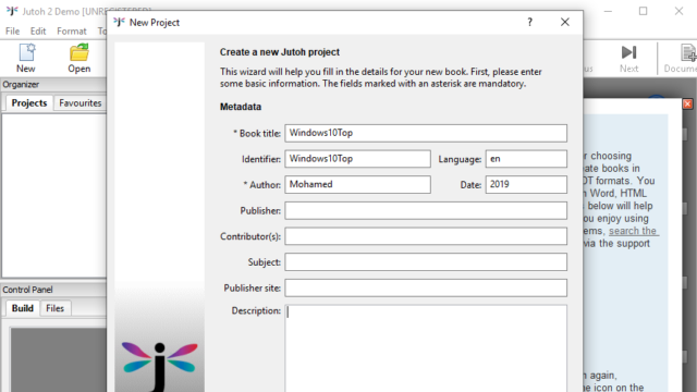 Jutoh Ebook Editor for Windows 11, 10 Screenshot 3