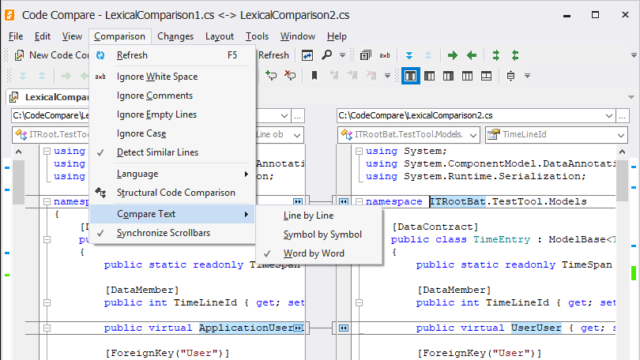 Code Compare for Windows 11, 10 Screenshot 1