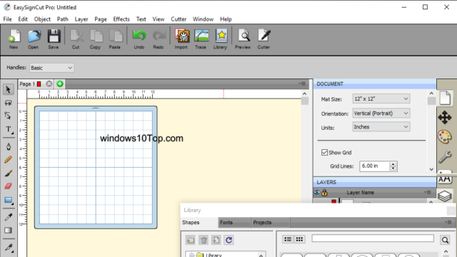 EasySignCut Pro for Windows 11, 10 Screenshot 1