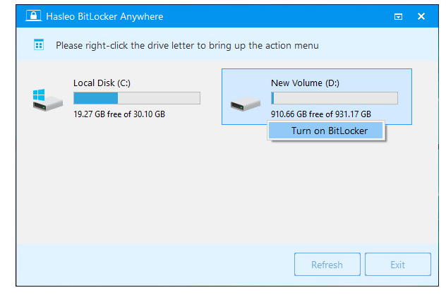 bitlocker download for usb