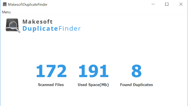 Makesoft DuplicateFinder for Windows 10 Screenshot 2