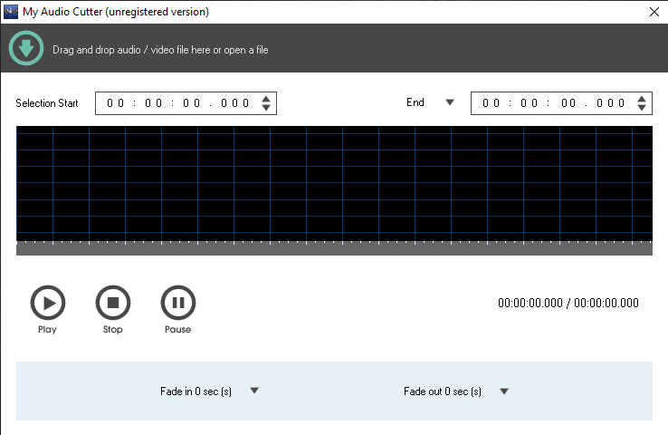 My Audio Cutter Screenshot 1