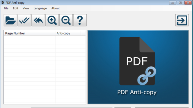 PDF Anti-Copy for Windows 11, 10 Screenshot 1