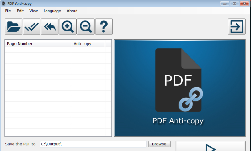 PDF Anti-Copy Screenshot