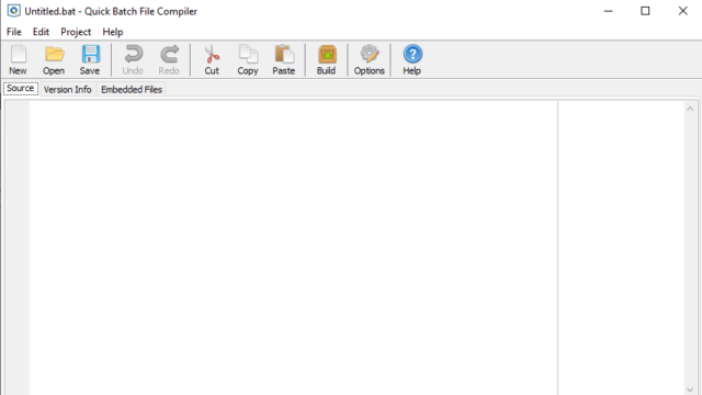 Quick Batch File Compiler for Windows 11, 10 Screenshot 1