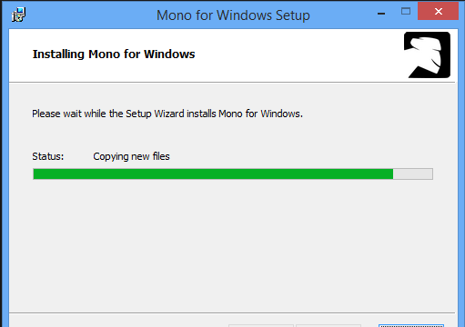 Mono for Windows 10 Screenshot 1