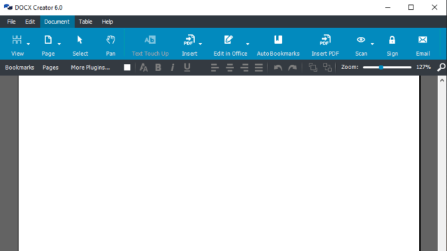 Amyuni DOCX Converter for Windows 10 Screenshot 1