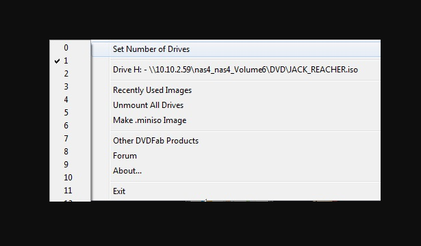 DVDFab Virtual Drive for Windows 11, 10 Screenshot 1