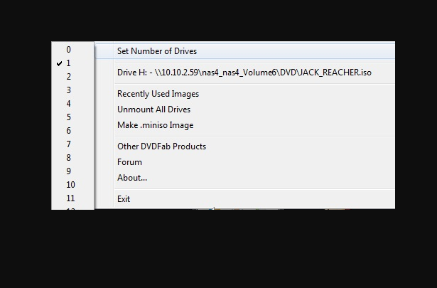 DVDFab Virtual Drive Screenshot 1