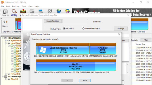 DiskGenius for Windows 11, 10 Screenshot 2