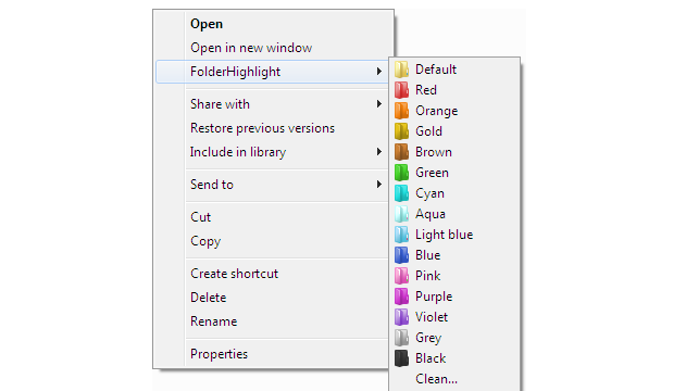 FolderHighlight for Windows 11, 10 Screenshot 1