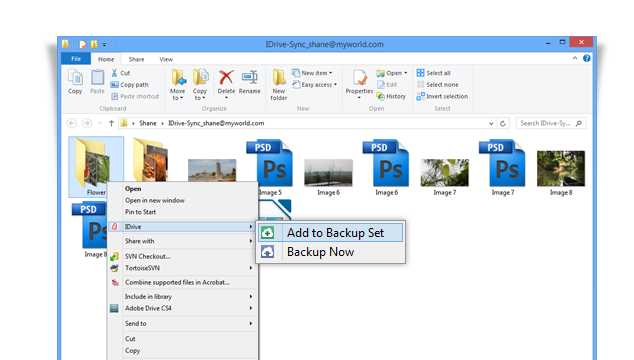 IDrive App for Windows 11, 10 Screenshot 2