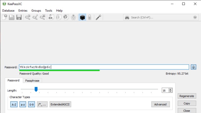 KeePassXC for Windows 11, 10 Screenshot 3