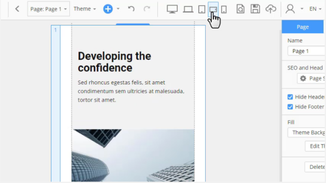 Nicepage for Windows 10 Screenshot 2