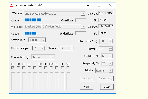 audio repeater free download