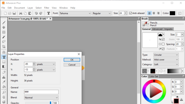Artweaver for Windows 11, 10 Screenshot 2