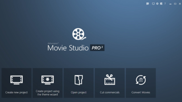 Ashampoo Movie Studio for Windows 10 Screenshot 1