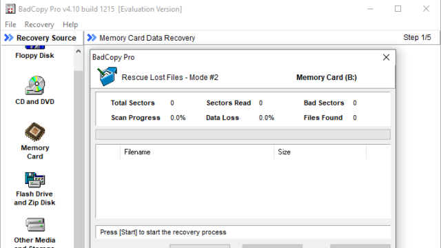 BadCopy Pro for Windows 11, 10 Screenshot 3