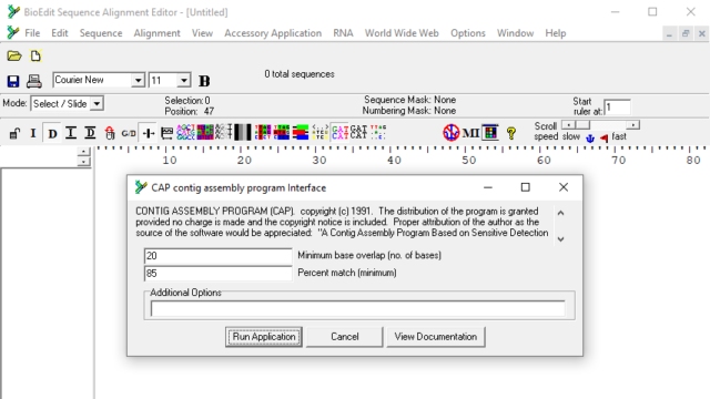 BioEdit for Windows 11, 10 Screenshot 3