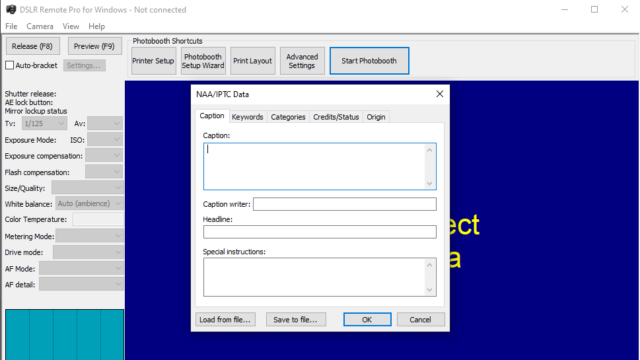 DSLR Remote Pro for Windows 10 Screenshot 2