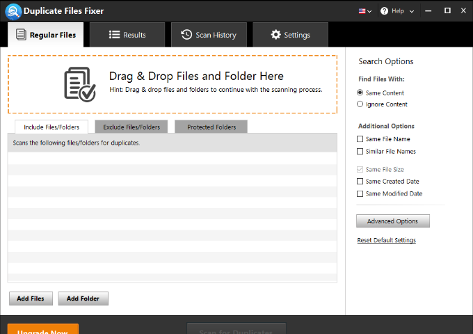 Duplicate Files Fixer Screenshot 1