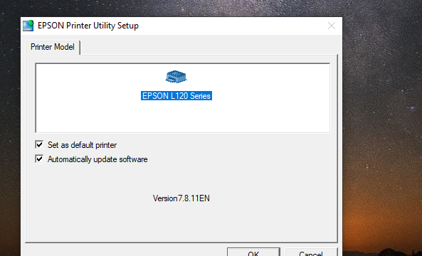 Epson L120 Driver for Windows 11, 10 Screenshot 1