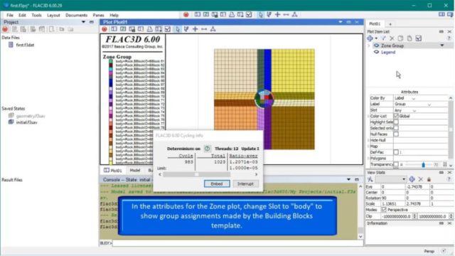FLAC3D for Windows 11, 10 Screenshot 3