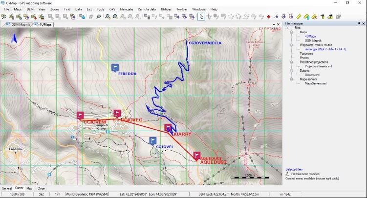 OkMap Screenshot 1