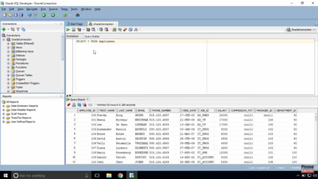 Oracle SQL Developer for Windows 10 Screenshot 3