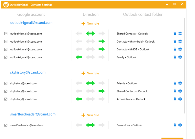 Outlook4Gmail Screenshot 2